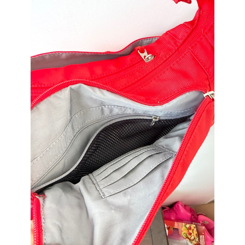 Rosetti ETA Crossbody Bag Everyday Travel Adventure Utility Red Medium - Picture 7 of 8